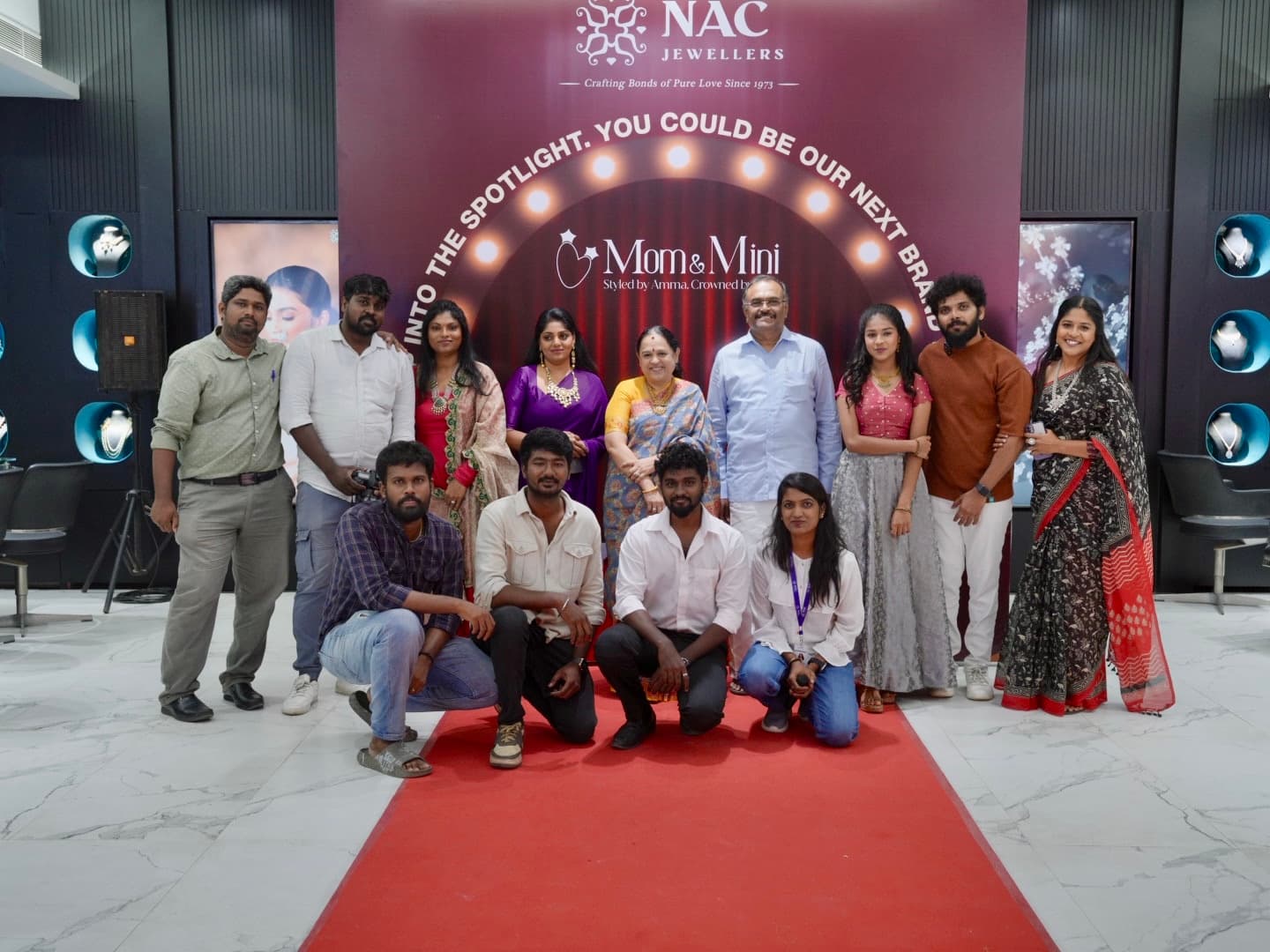Team at the NAC Jewellers Mom and Mini event
